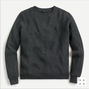 J Crew Waffle Crewneck Pullover